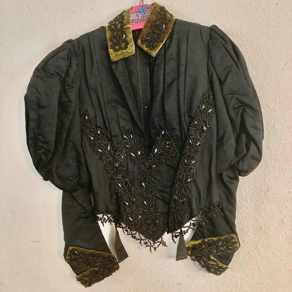 antique 1800s victorian bodice